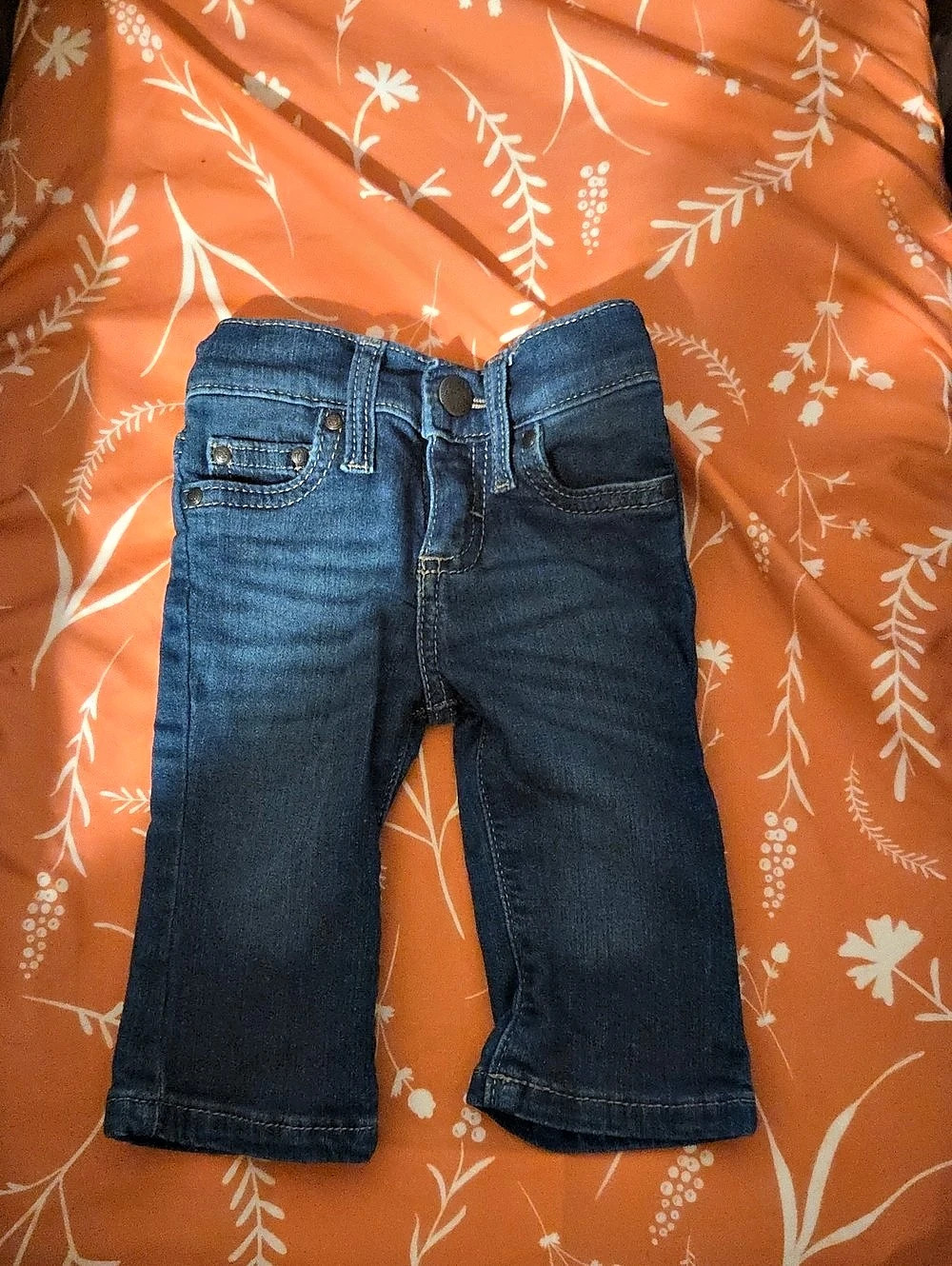 Wrangler Infant Western Jeans Kids Blue Jeans